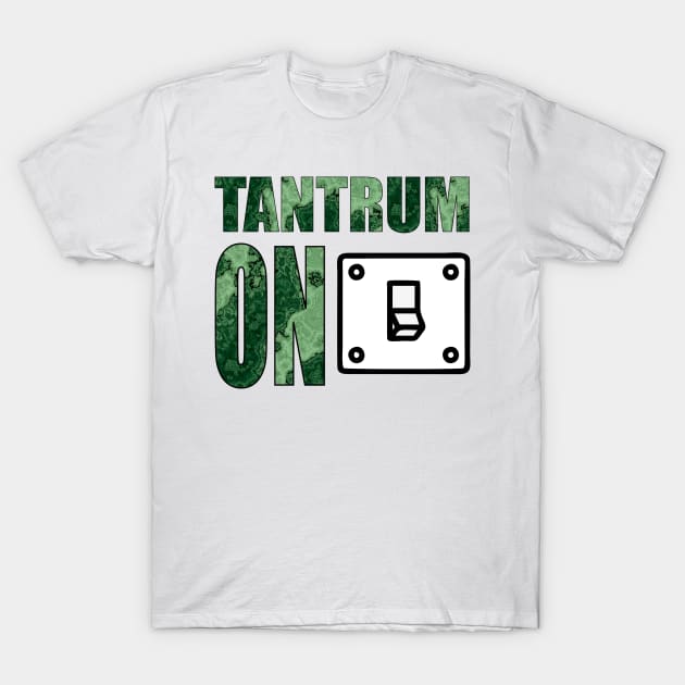 Tantrum On T-Shirt by damieloww